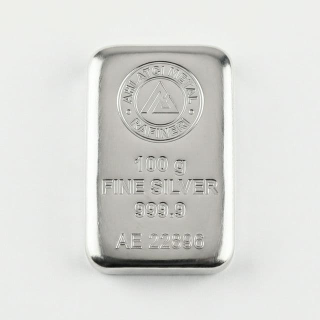 Silver Minted Bar (100 gr)